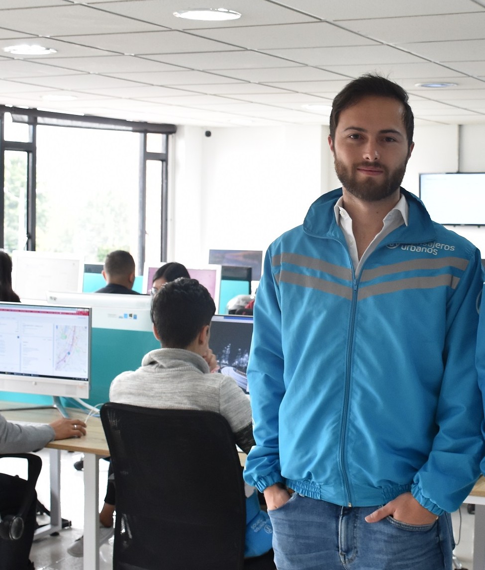 Juan Pablo Pineda, CEP de Mensajeros Urbanos.