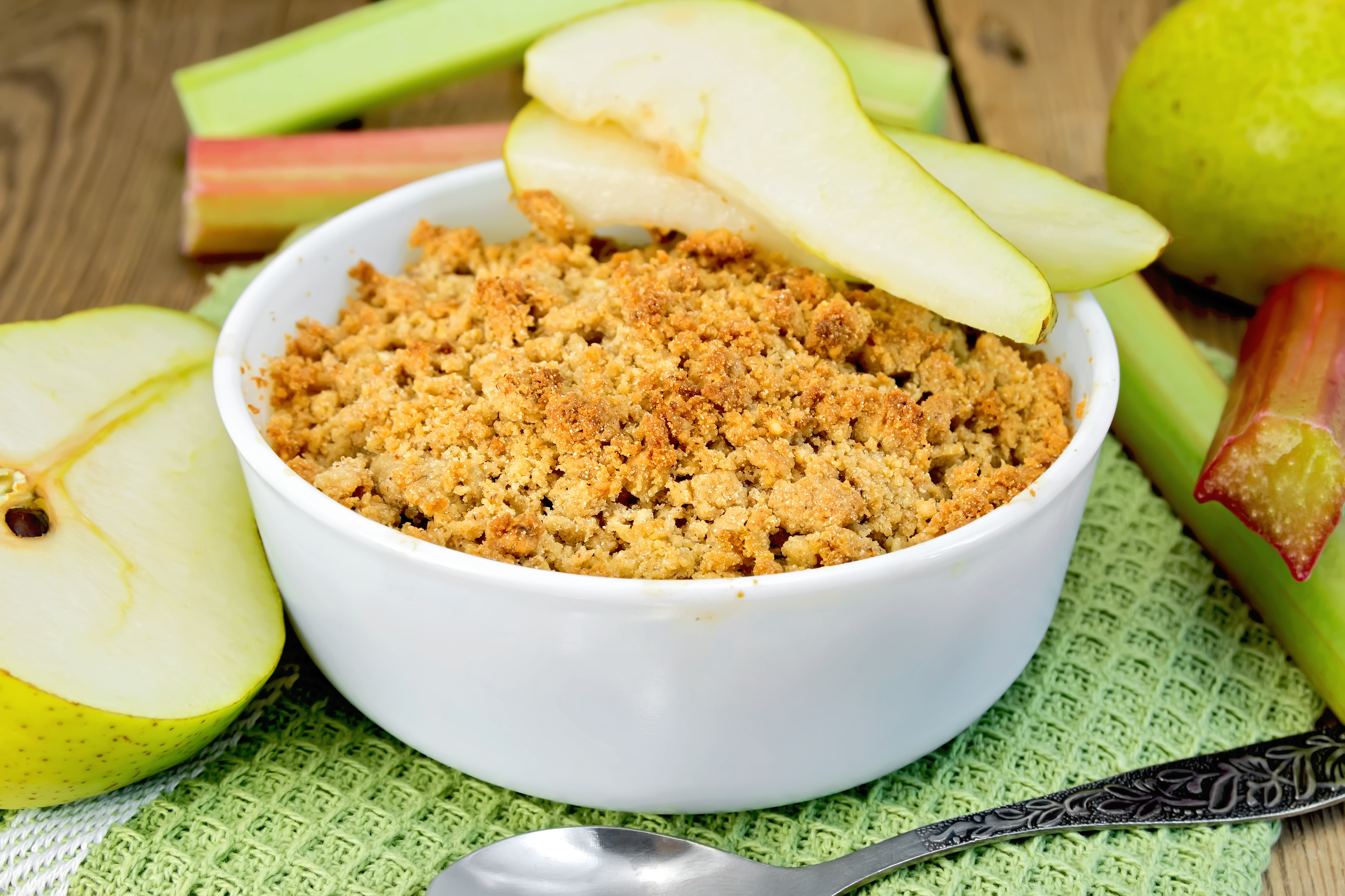 Crumble de pera, una receta para endulzar tus días
