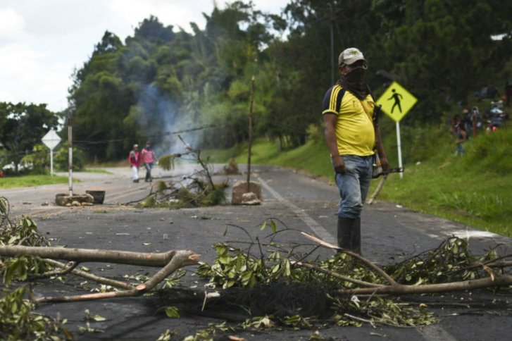 En vilo reapertura de vía Panamericana por paro agrario que afecta al Cauca y Nariño