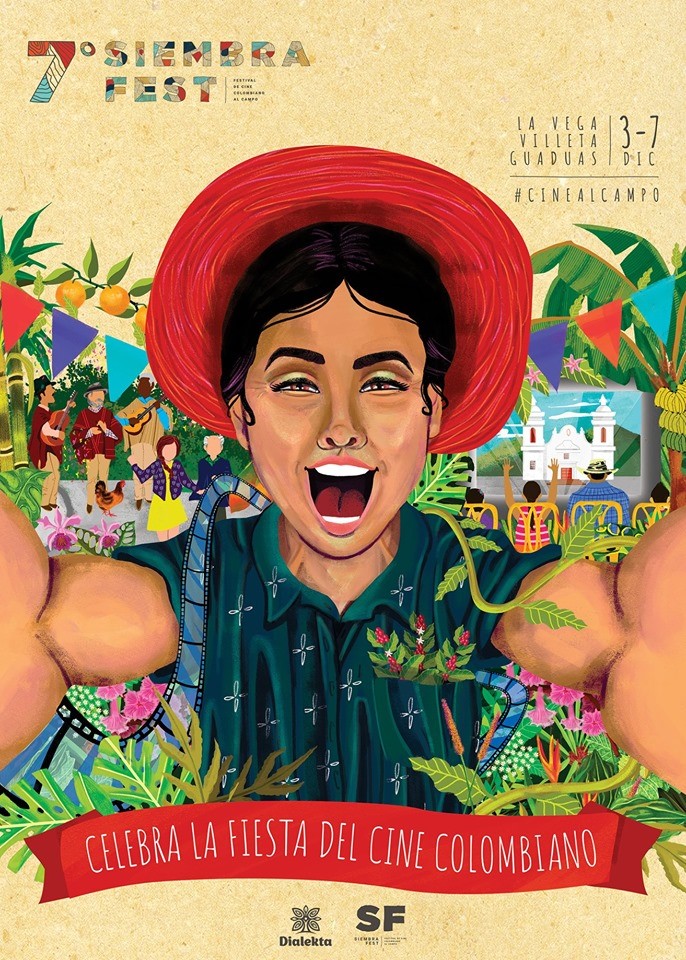 La séptima edición de SiembraFest se realizará entre el 3 al 7 de diciembre en tres municipios de Cundinamarca: Villeta, Guaduas y La Vega, en donde se proyectarán 38 películas seleccionadas entre las más de 130 producciones nacionales que participaron en la convocatoria.