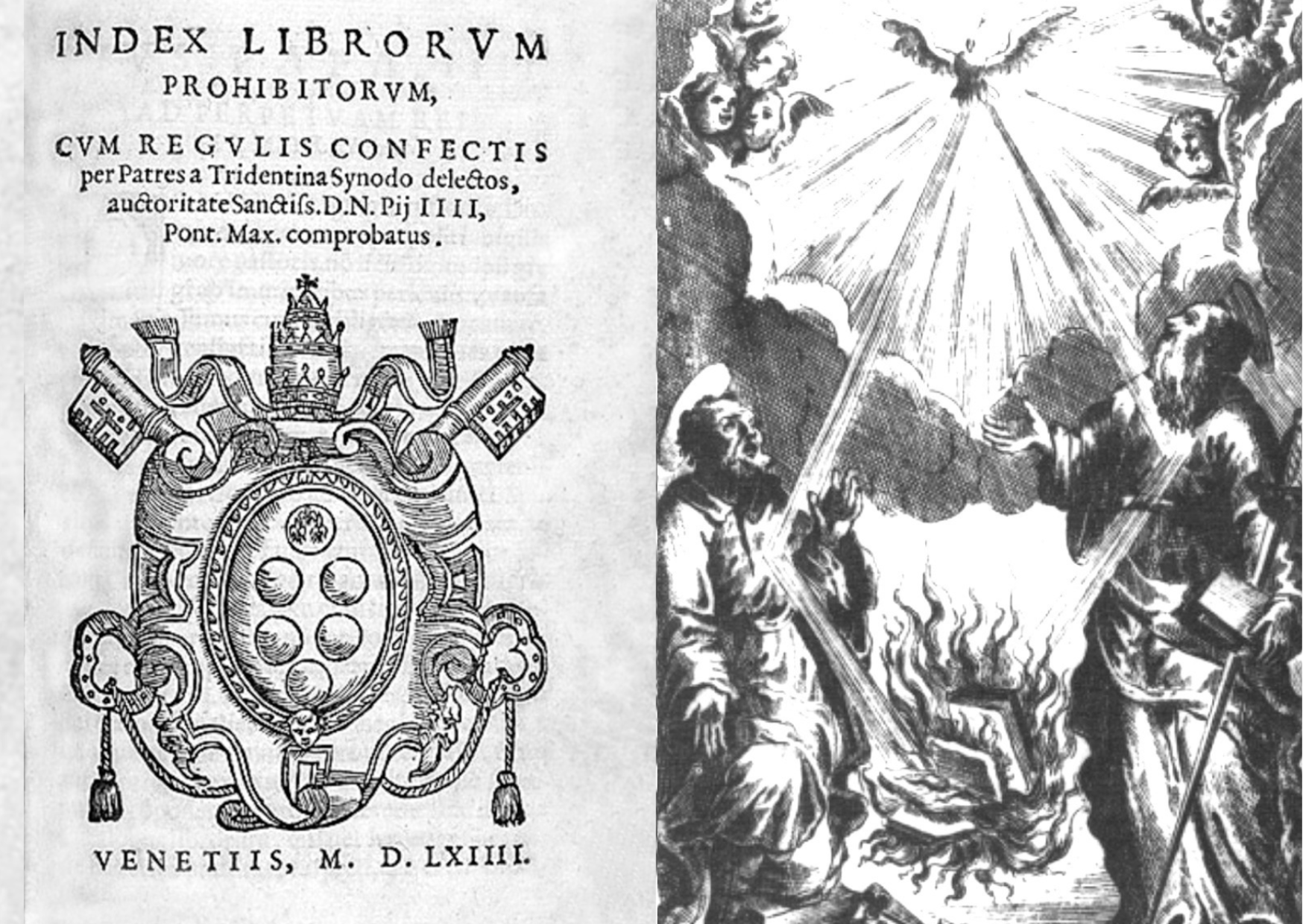 Algunos de los libros prohibidos por la iglesia