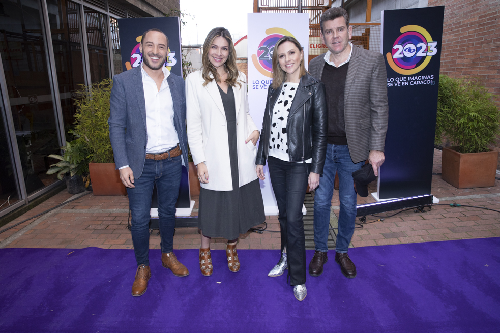 Andrés Montoya, Ana milena Gutiérrez, Catalina Gómez y Juan Esteban Sampedro.
