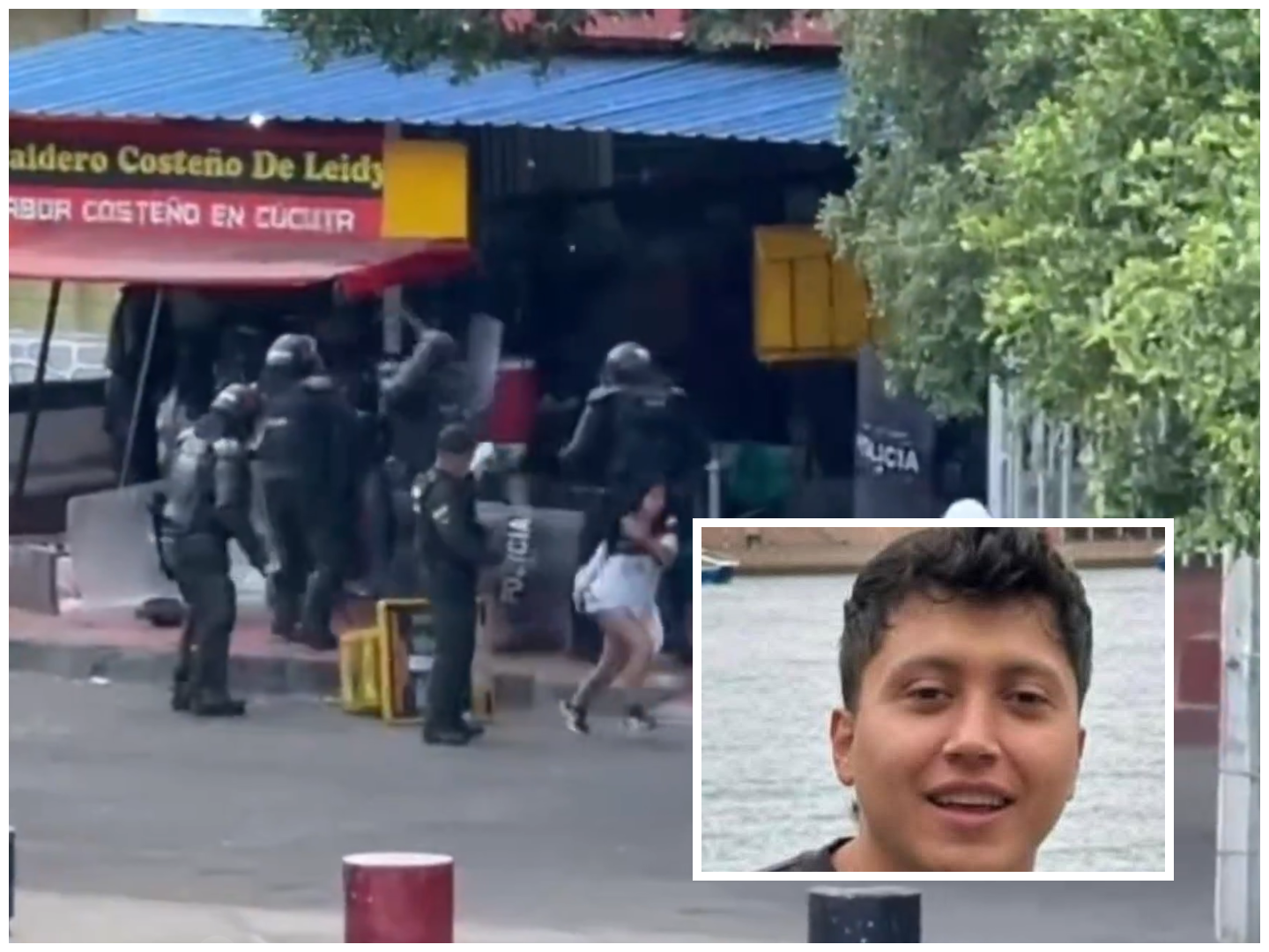 Disturbios en clásico Cúcuta-Bucaramanga