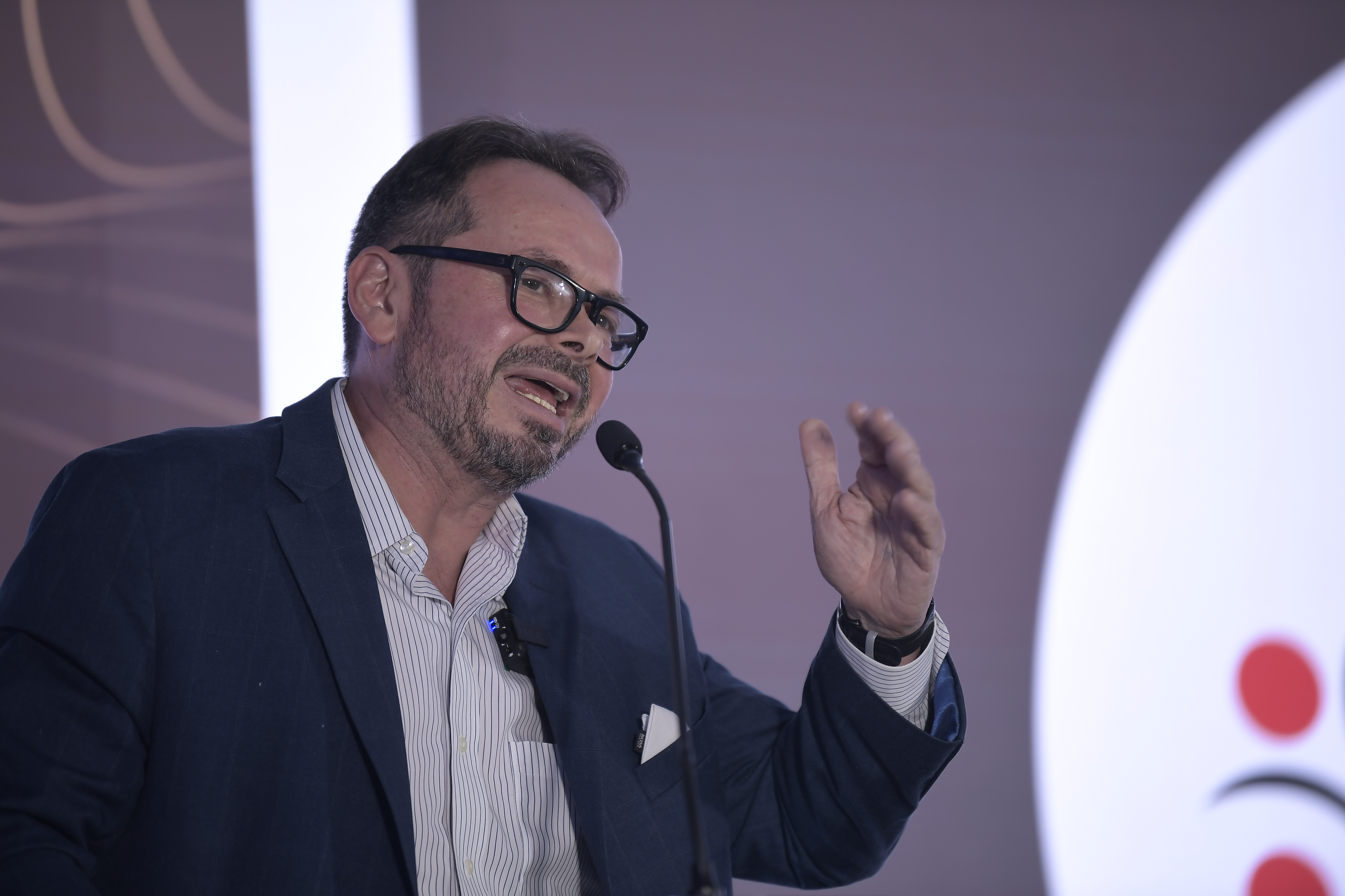 Jefe de la Misión de Verificación de la ONU en Colombia, durante el foro “Reincorporación: un cambio hacia la paz total y la no repetición”, organizado por Foros El Espectador, Caracol Televisión y la (ARN).