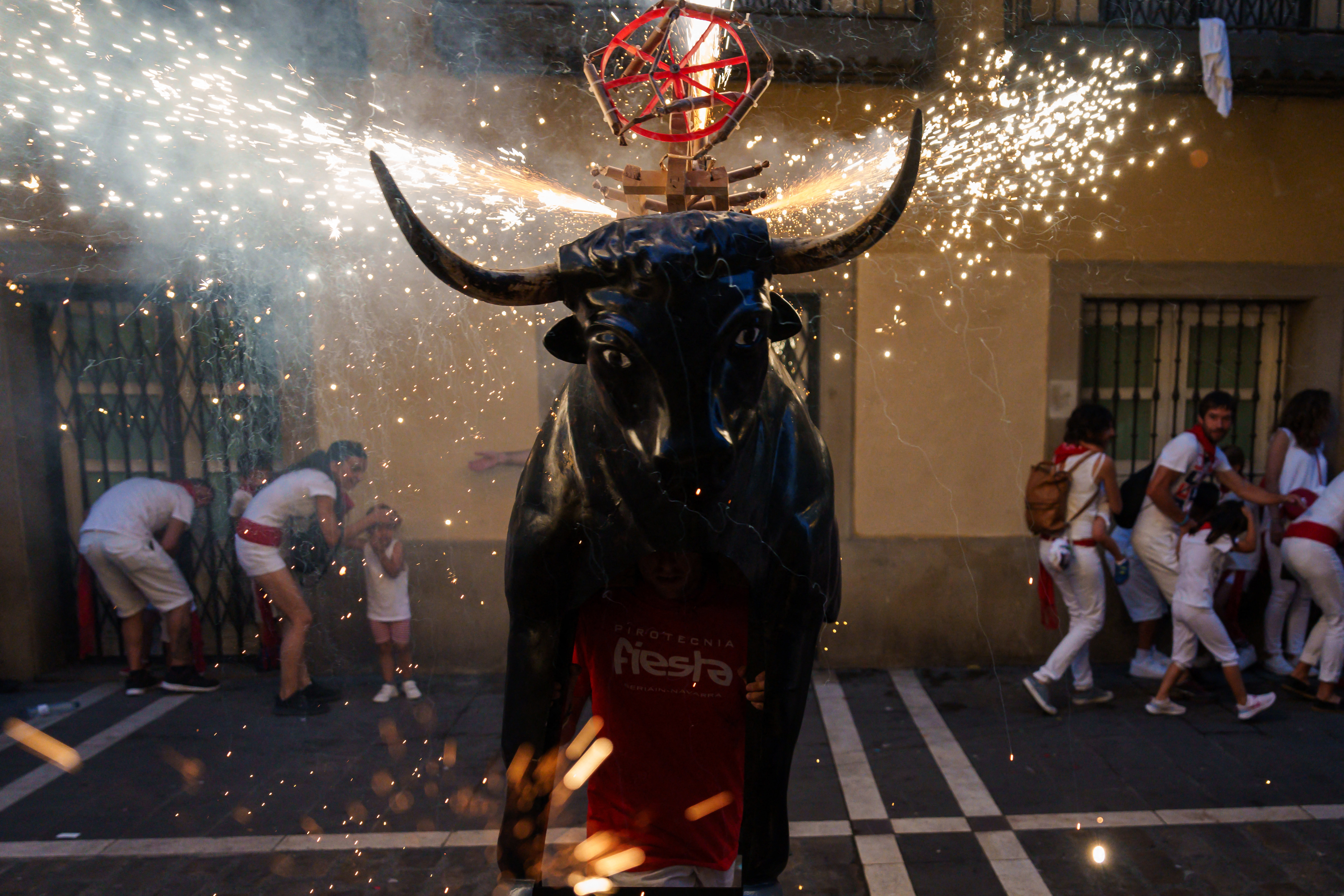 Seis heridos en el primer encierro de las fiestas de San Fermín