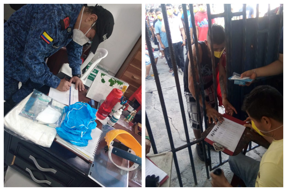 Con donaciones y contratación, Inpec trata de afrontar la COVID-19 en cárcel de Villavicencio