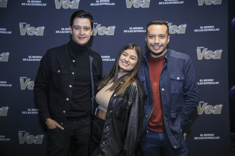 Felipe Peña, Daniela Trejos y Miguel Molina