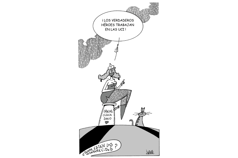 Los verdaderos héroes…