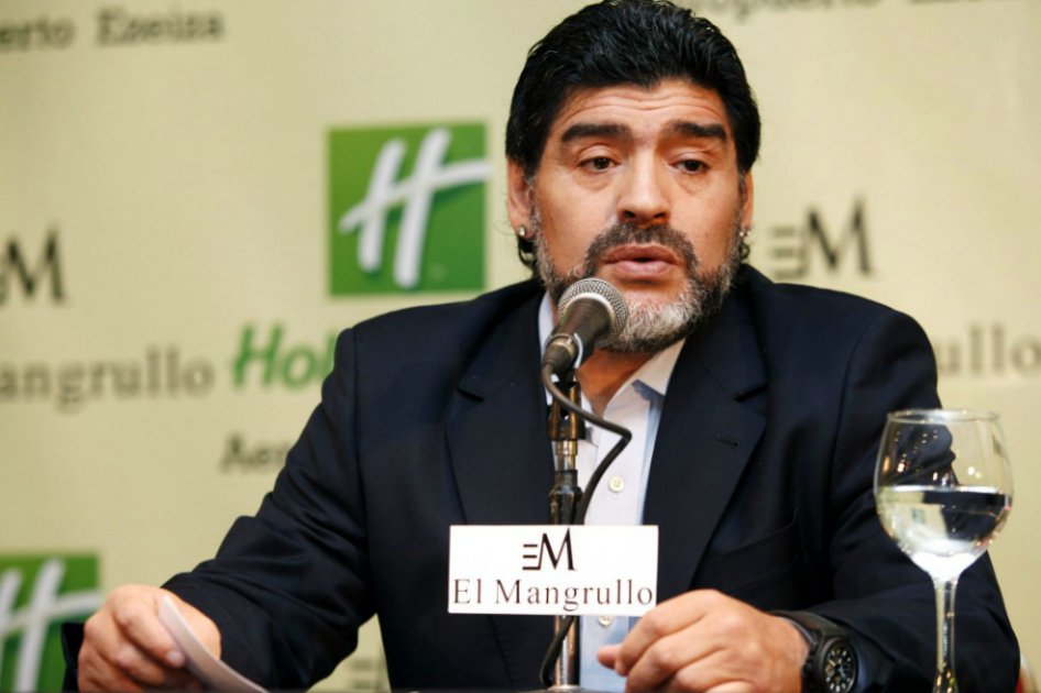 Maradona está en Cuba para grabar programa de televisión