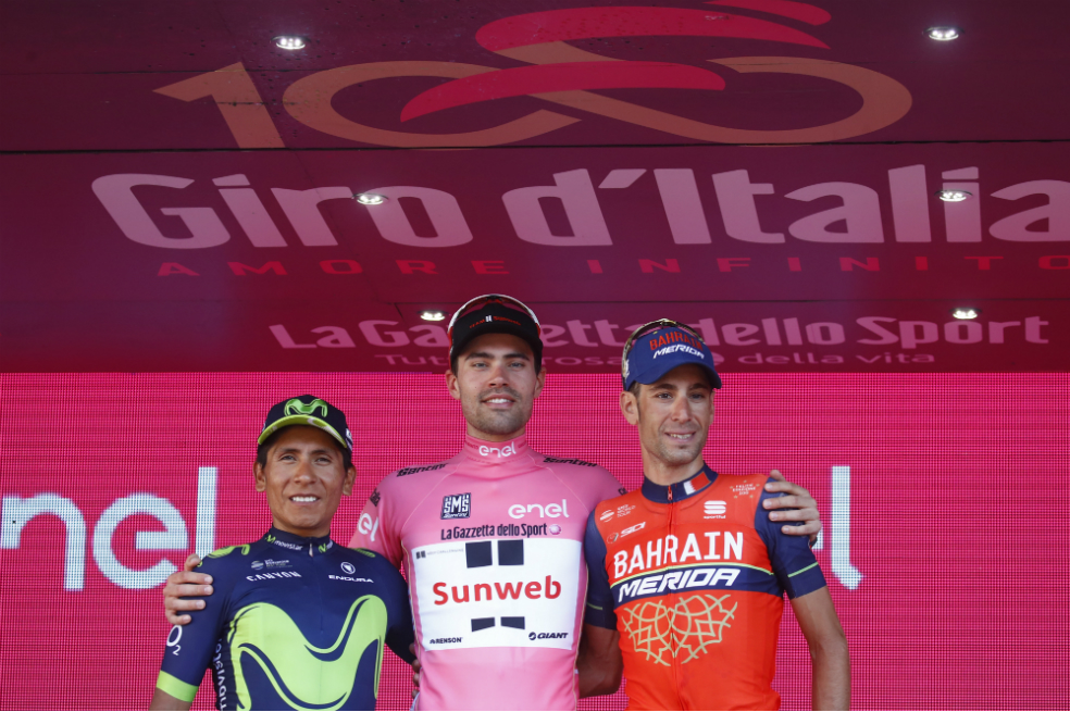 Nairo Quintana, subcampeón del Giro de Italia