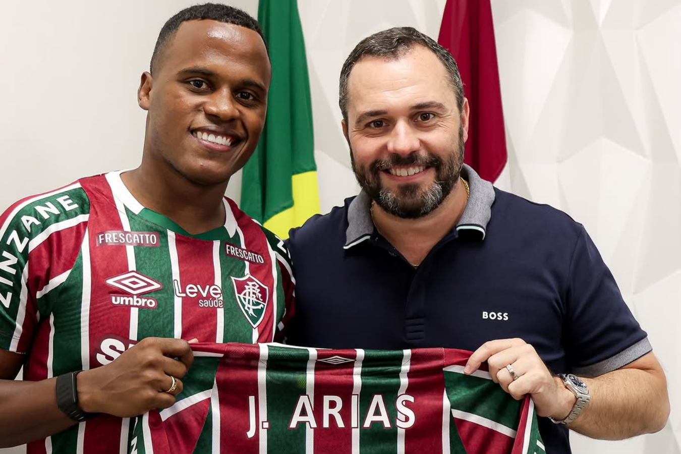 Jhon Arias firmó hasta contrato con Fluminense hasta 2028 y será el jugador con mejor sueldo en la plantilla del club.