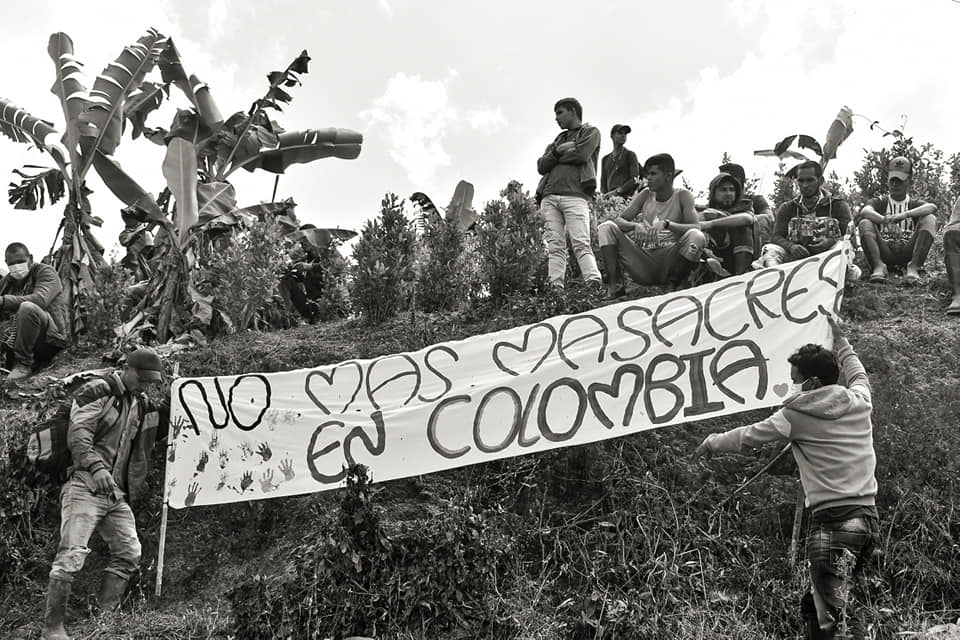 En Hacarí, Catatumbo, la comunidad se movilizan para rechazar instalación de base militar