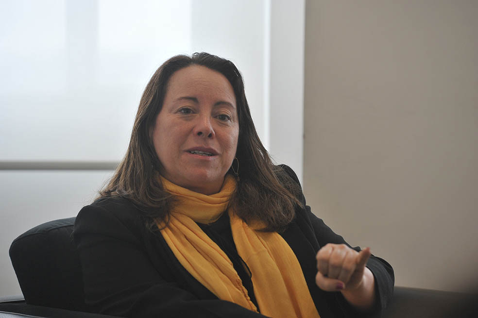 Ana Teresa Bernal, la alta consejera distrital para los derechos de las víctimas. /Gustavo Torrijos - El Espectador