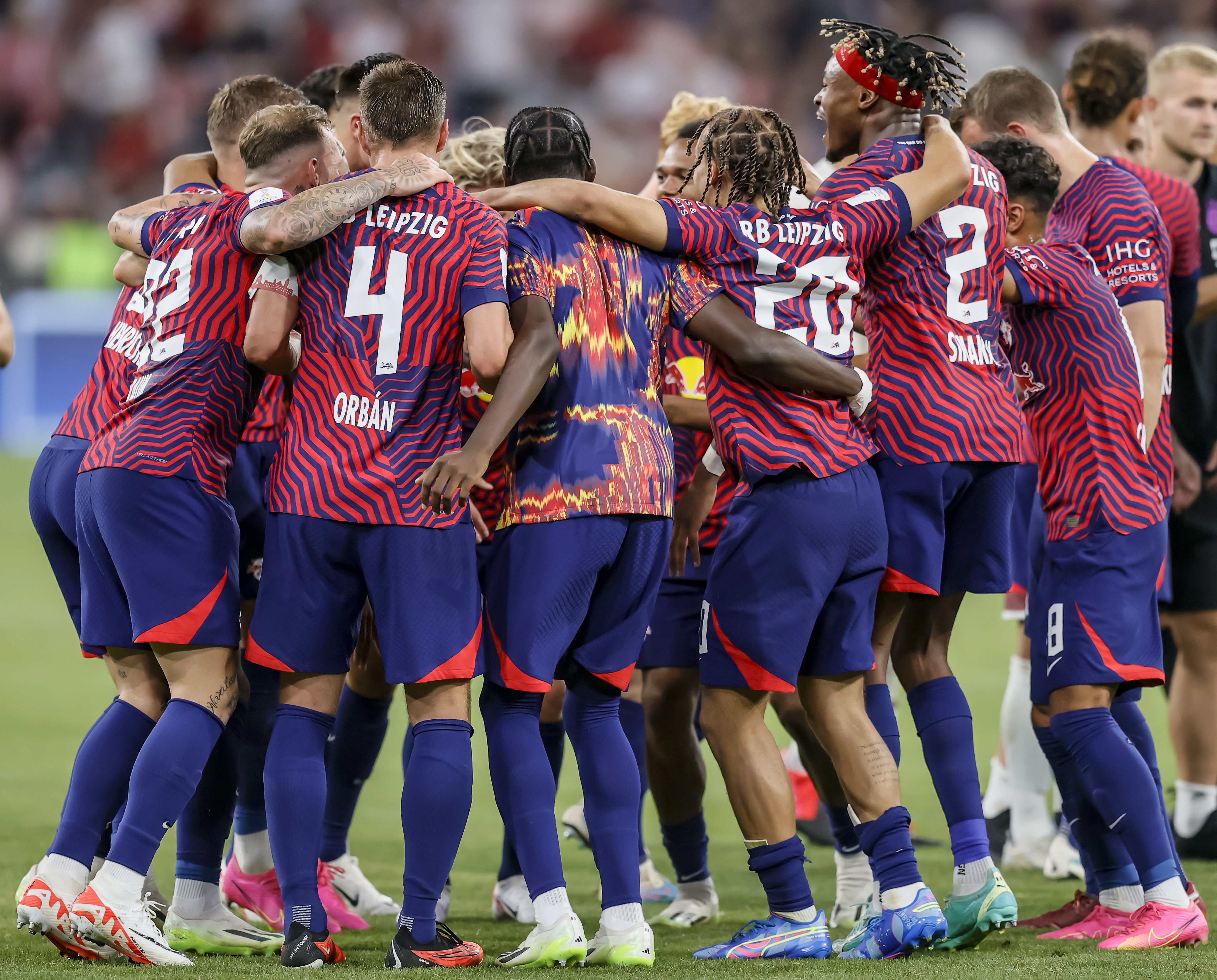 Leipzig ganó la Supercopa de Alemania al derrotar al Bayern Múnich