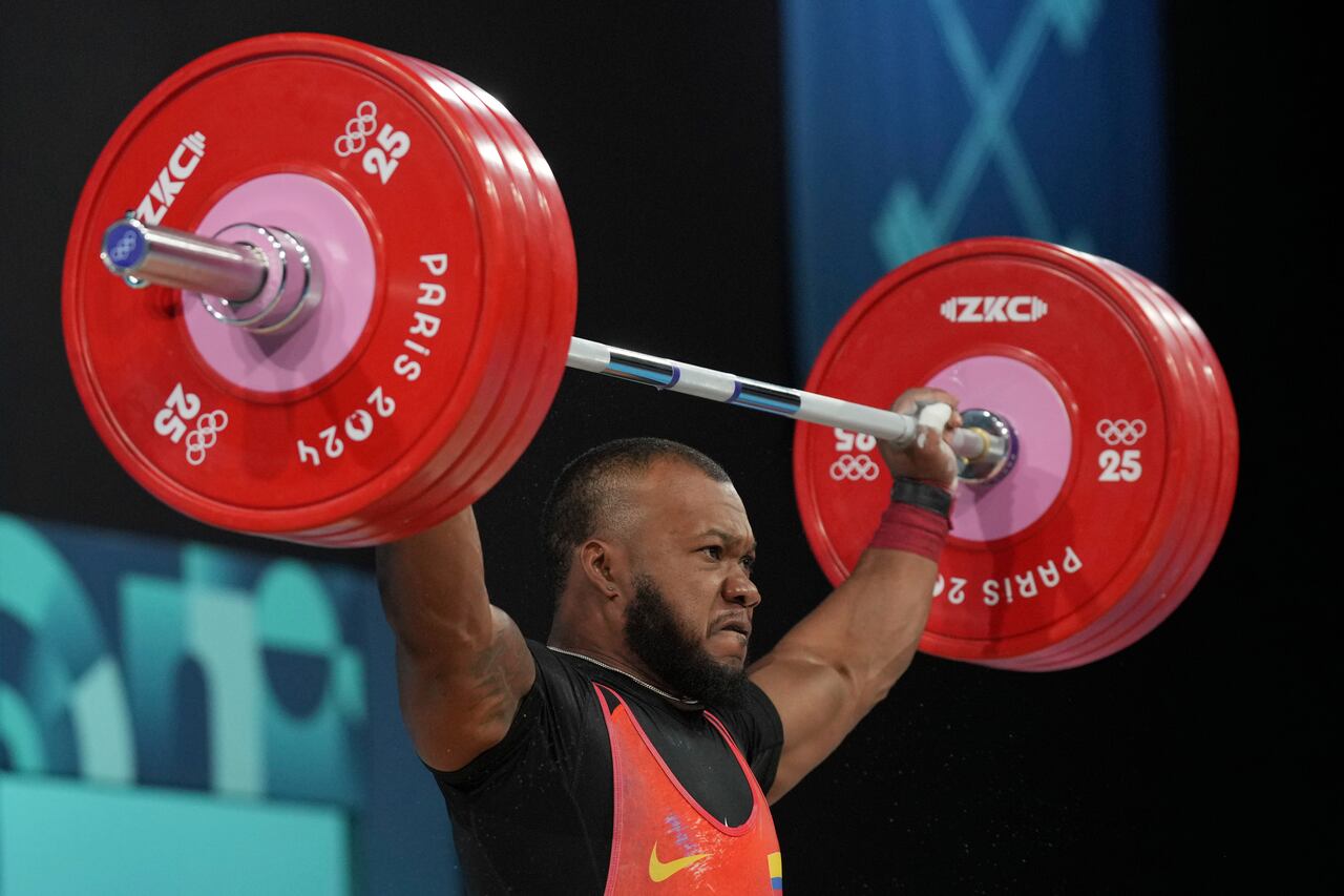 Jeison López, medallista olímpico de Colombia en París 2024.