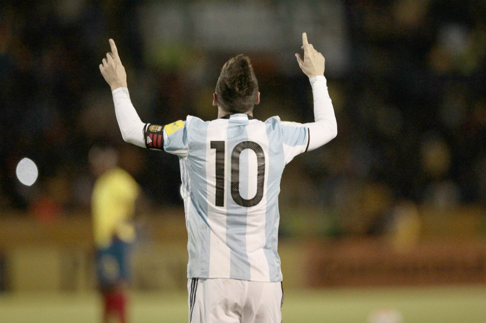 Messi revivió a Argentina