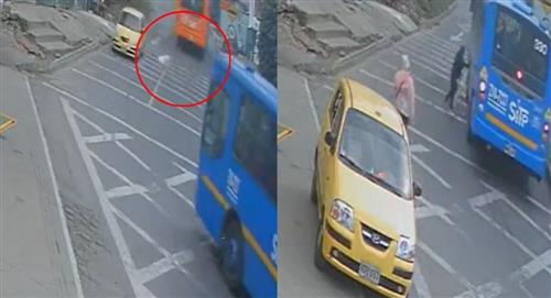 Conductor de SITP fue agredido tras atropellar a un perro por accidente