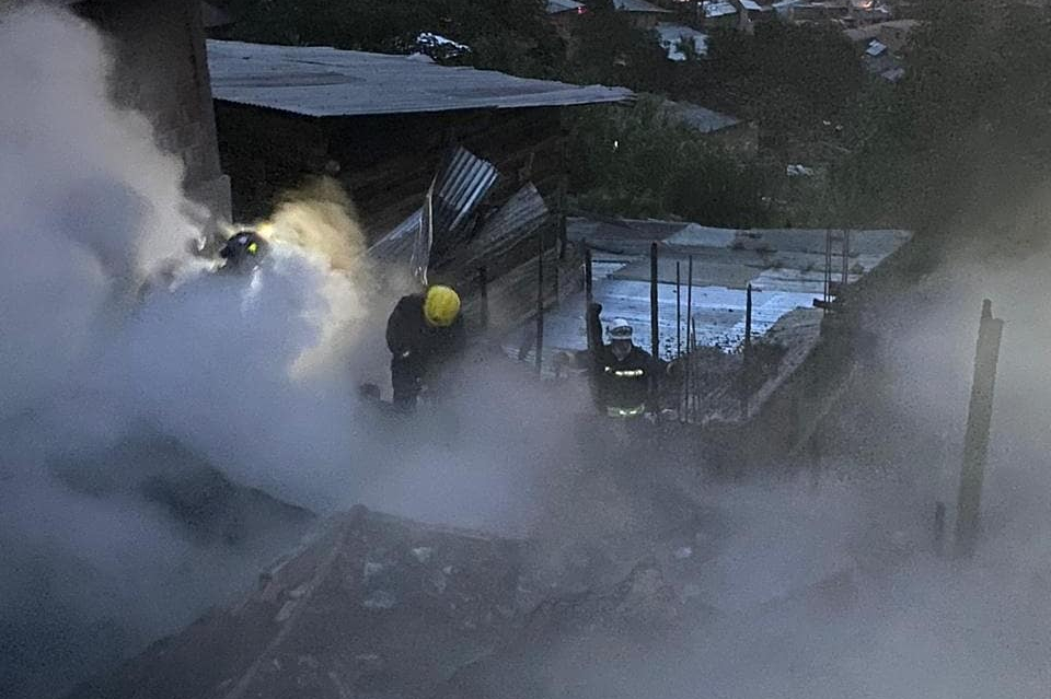 Un bebé y dos adultos heridos por Incendio en Bello, Antioquia