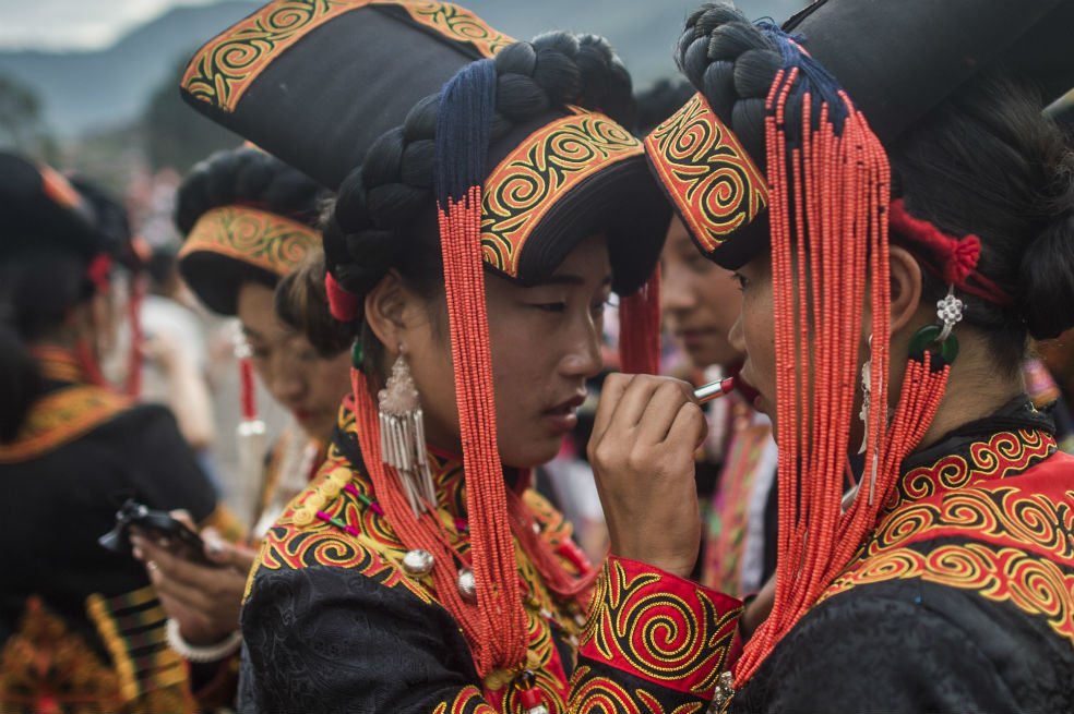 Así se vivió el Festival de la Antorcha en China