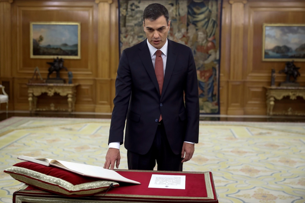 Pedro Sánchez toma posesión como nuevo presidente de España