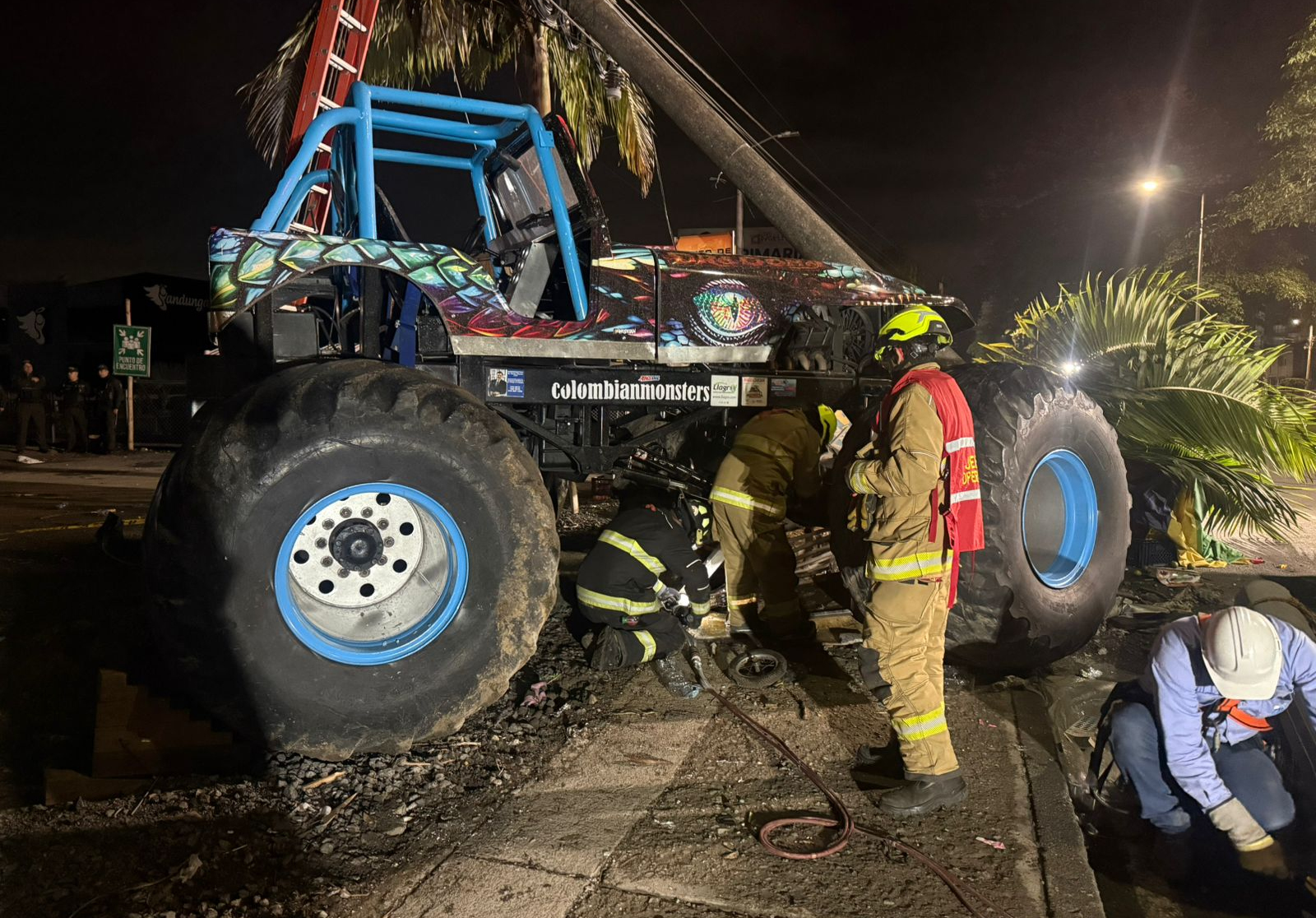 Hablaron testigos del accidente de Monster truck en Popayán