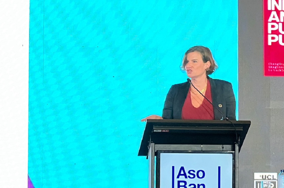 Los grandes retos económicos de Colombia se atacan en equipo: Mariana Mazzucato