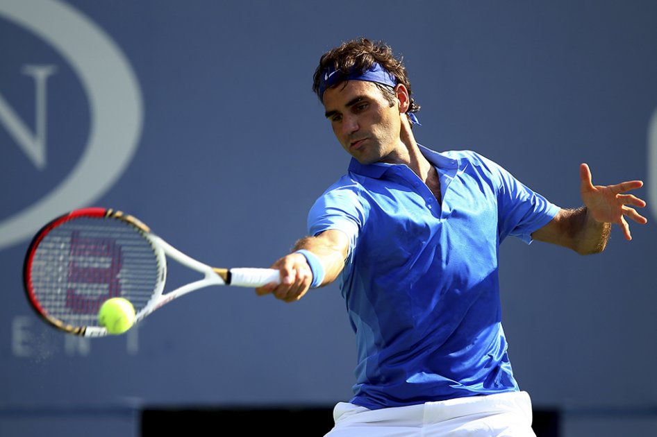 Federer debutó con victoria en el US Open