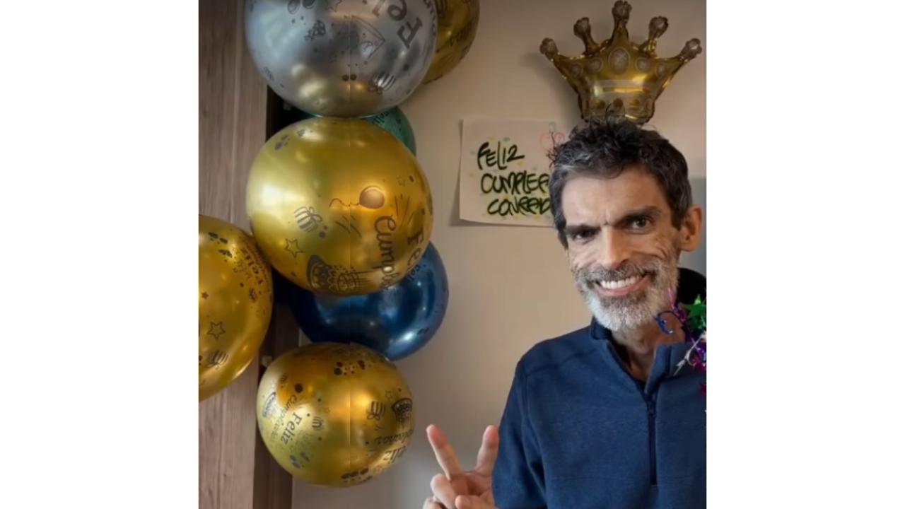 Conrado Osorio festeja su cumpleaños en el hospital tras anunciar metástasis