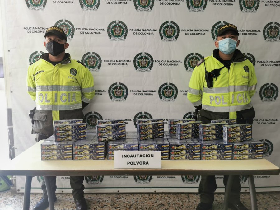 Con operativos de control combaten uso y venta de pólvora en Bogotá