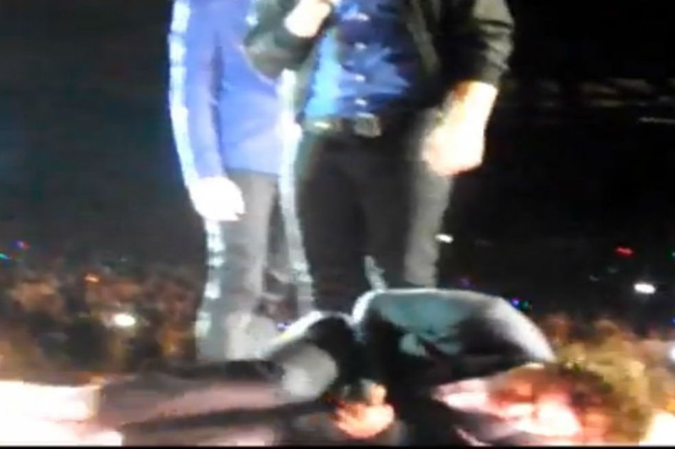 Miembro de One Direction fue golpeado en los testículos por una fan