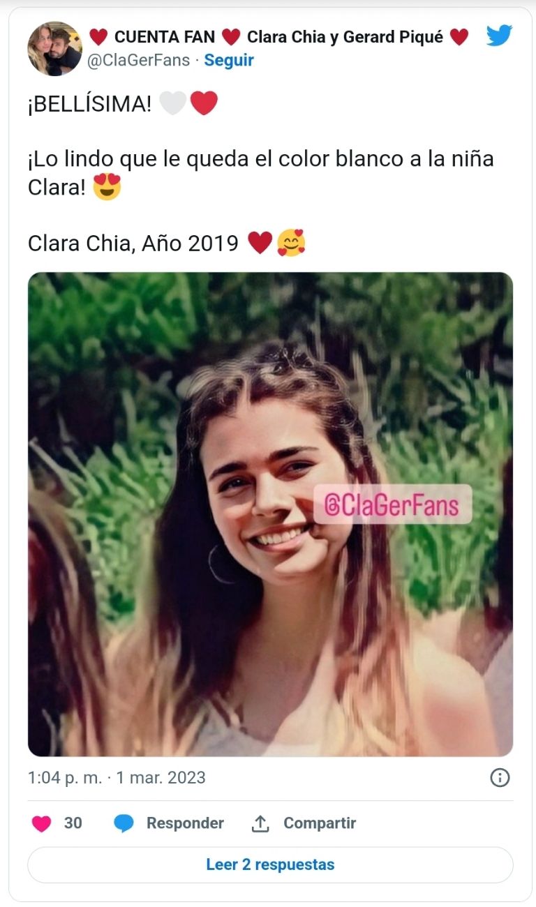 Clara Chía pasado