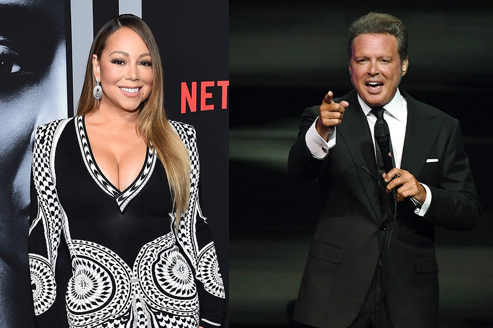 Angelina Jolie, Brad Pitt, Luis Miguel y Mariah Carey se enamoraron en Navidad