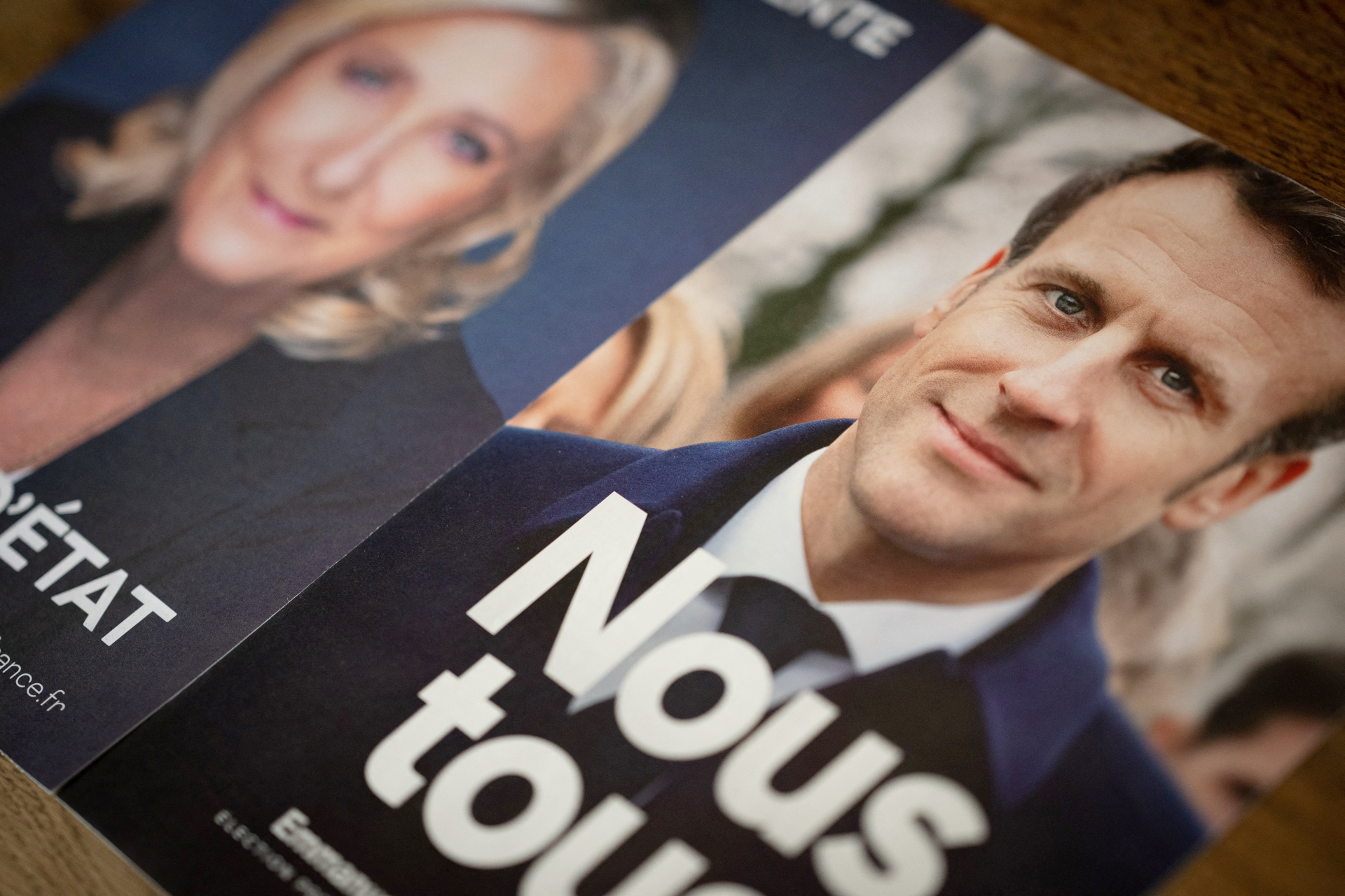 Macron y Le Pen, ante su único cara a cara en presidenciales de Francia