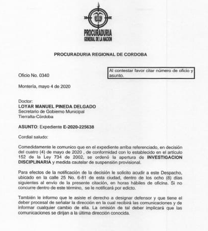 También le puede interesar:Denuncian posibles sobrecostos en mercados y desinfección de calles en Cota (Cundinamarca)