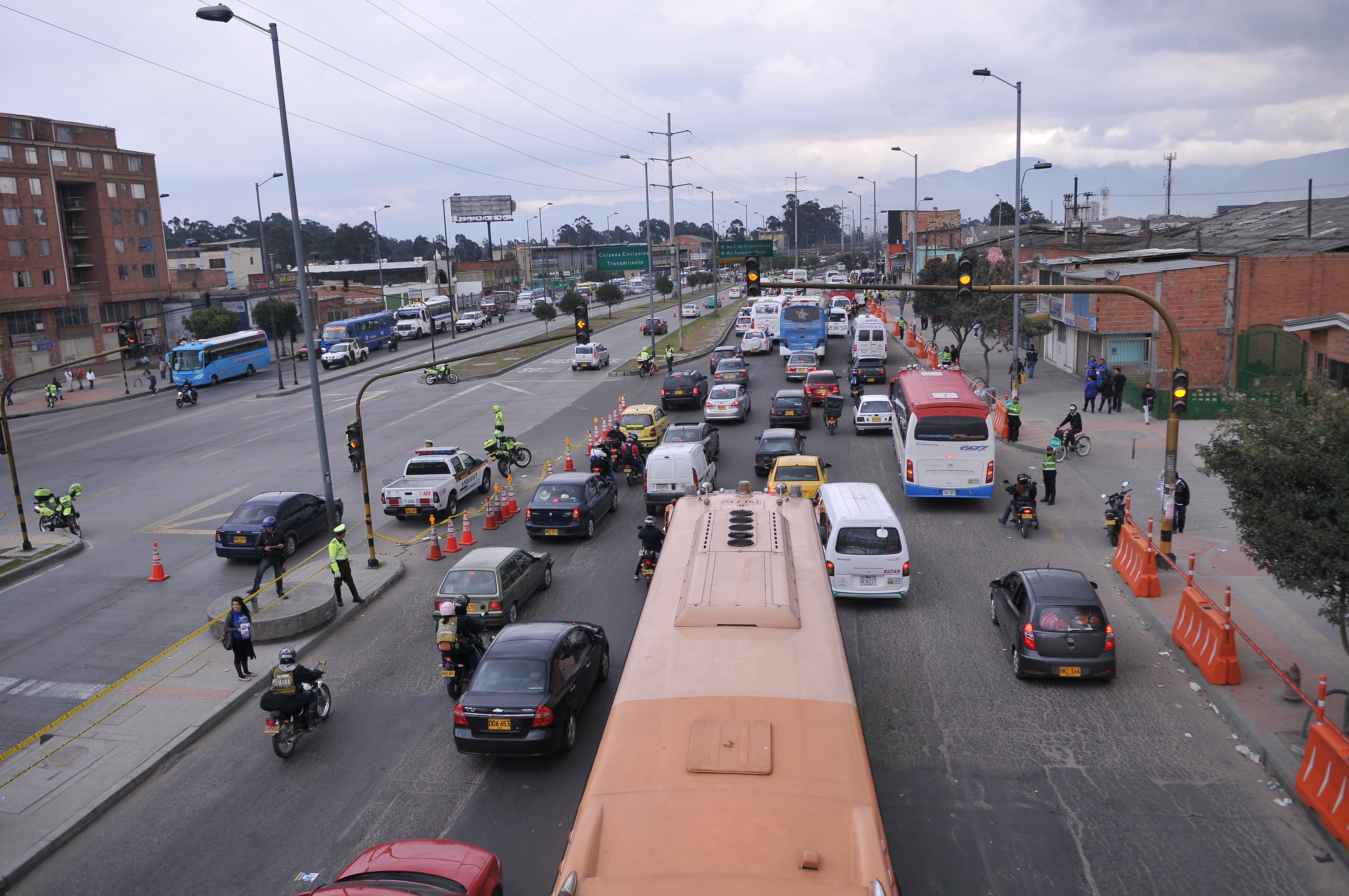Movilidad hoy, 5 de diciembre: congestión vehicular en la calle 80