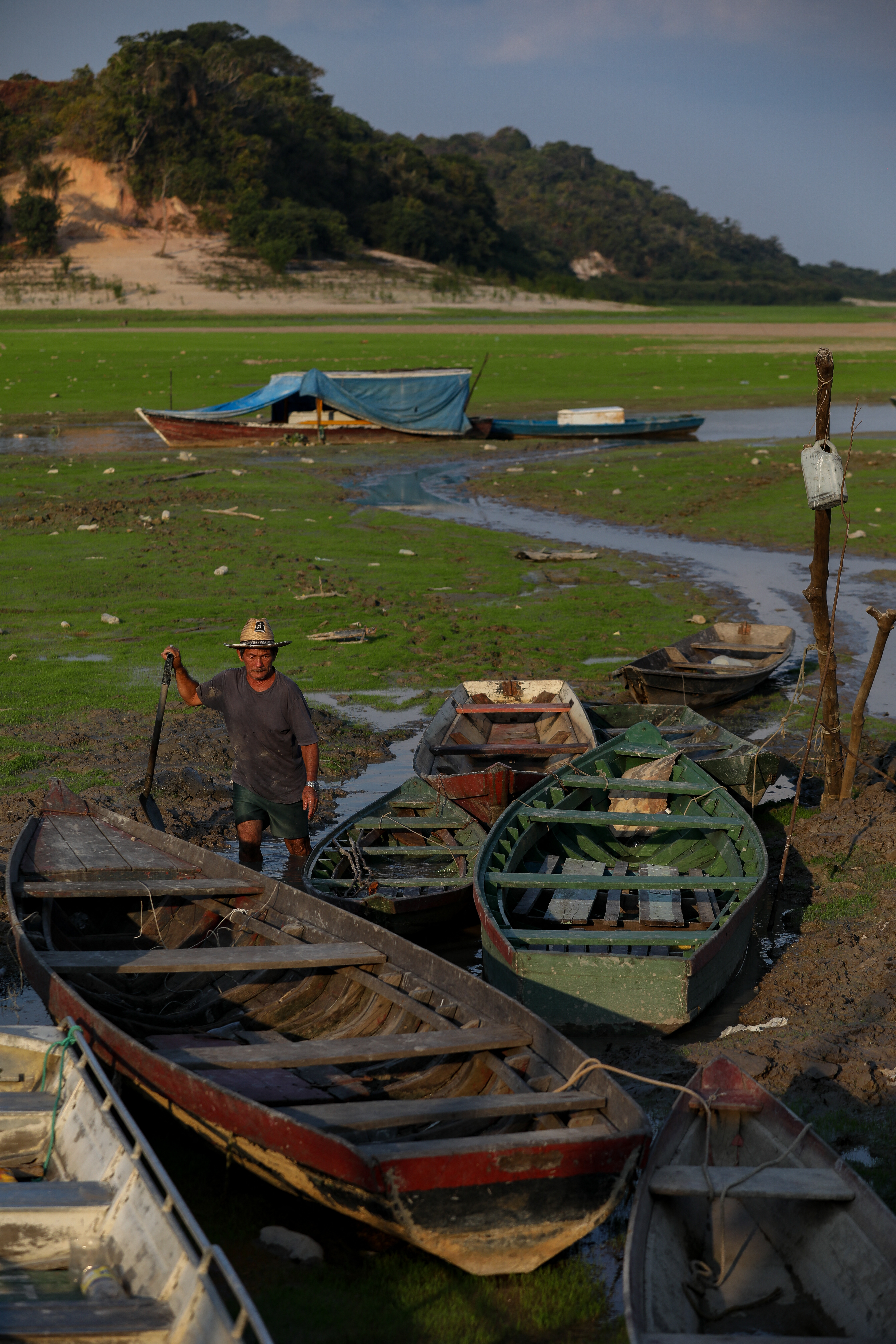 La sequía afecta al rededor de 500.000  habitantes de casi la totalidad de municipios del estado del Amazonas.
