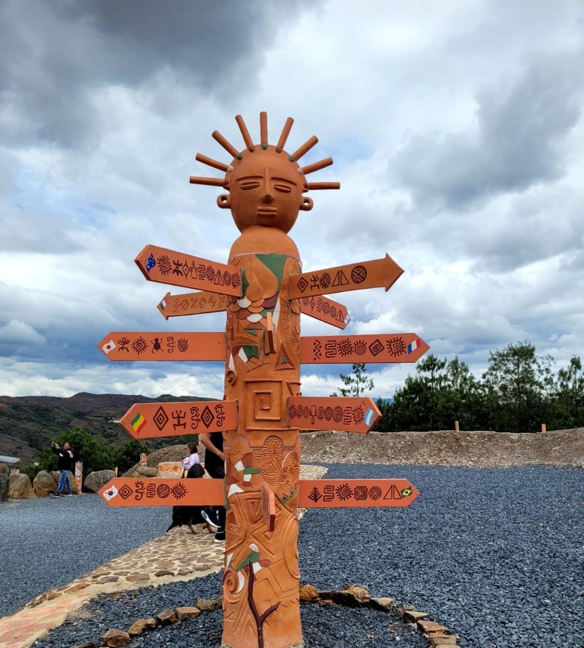 Esculturas en el Parque de Arcilla - Ráquira, Boyacá