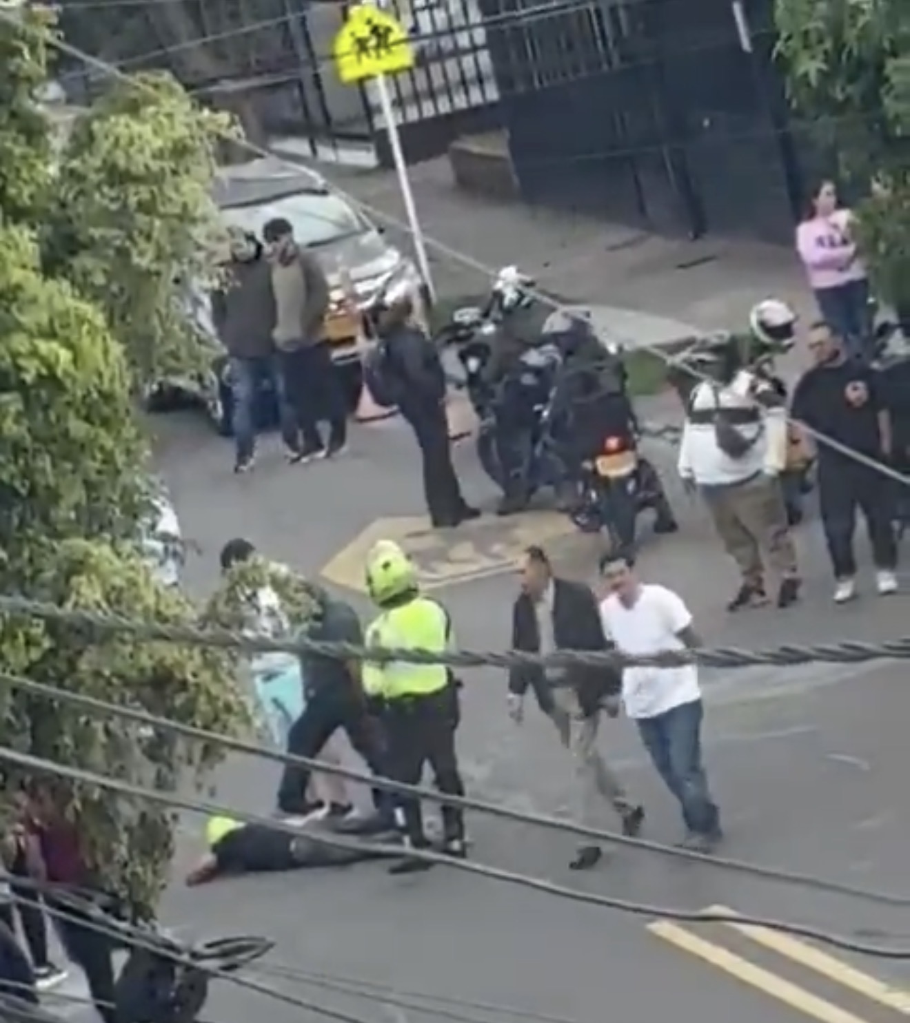 Robo a un vehículo desató un tiroteo en Engativá