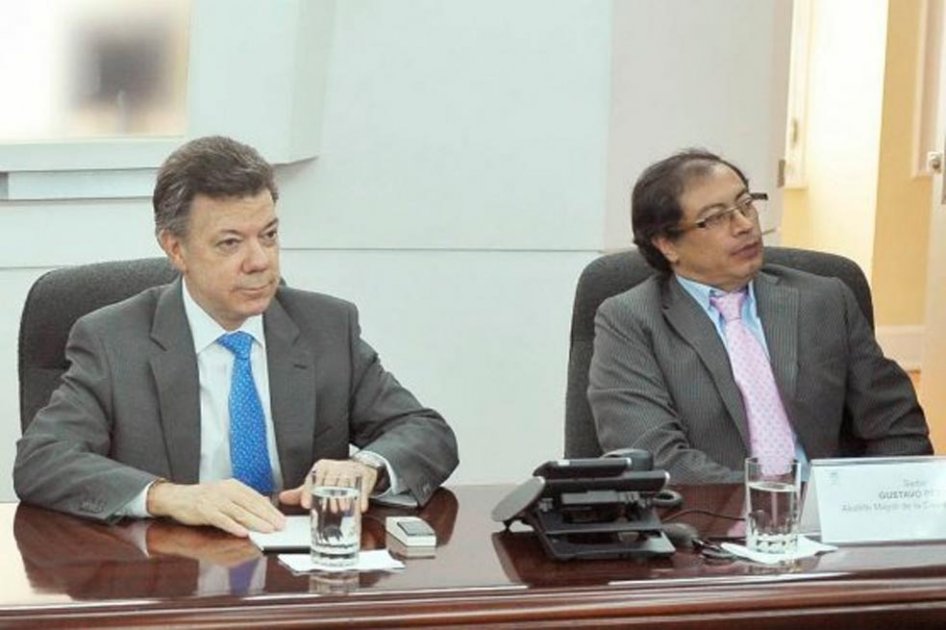 Petro se reunirá este lunes con el presidente Santos
