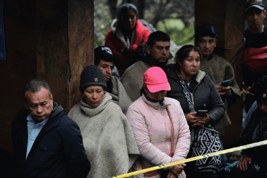 En fotos: situación en Sutatausa tras la explosión de seis minas que dejó 11 muertos