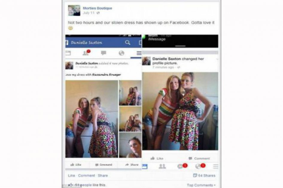 tomadas del Facebook de Morties Boutique