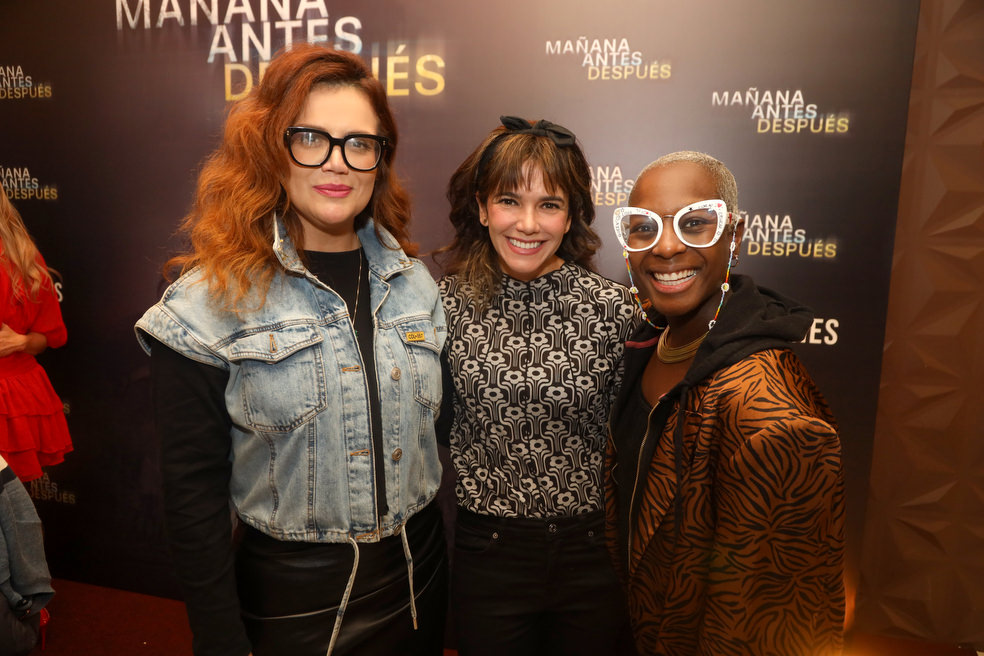 Sandra Serrato, Paola Dulce e Isa Mosquera