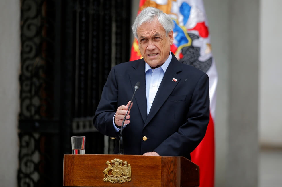 Presidente de Chile cancela la COP25 que iba a realizarse en Santiago este diciembre