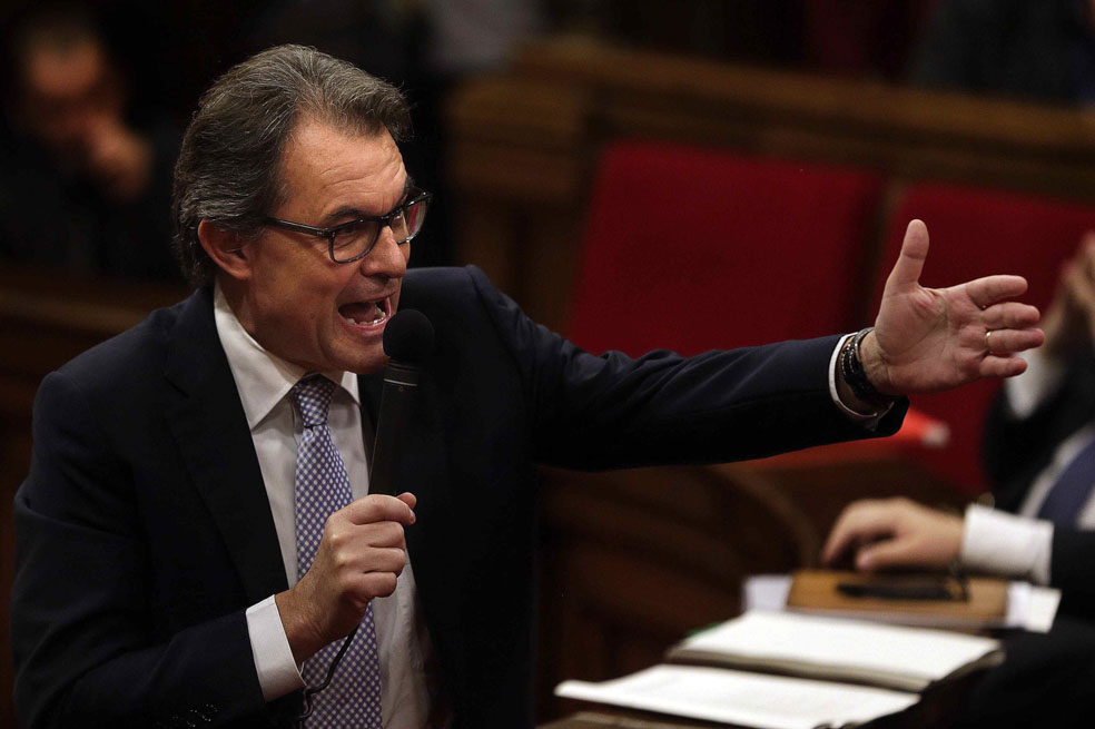 El desafío soberanista catalán
