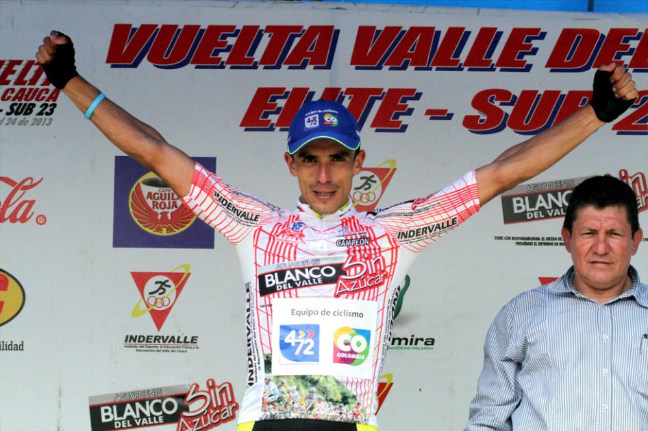Juan Pablo Villegas se coronó campeón de la vuelta al Valle