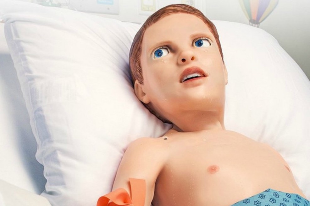 Un niño robot que sangra, la nueva herramienta para enseñar medicina