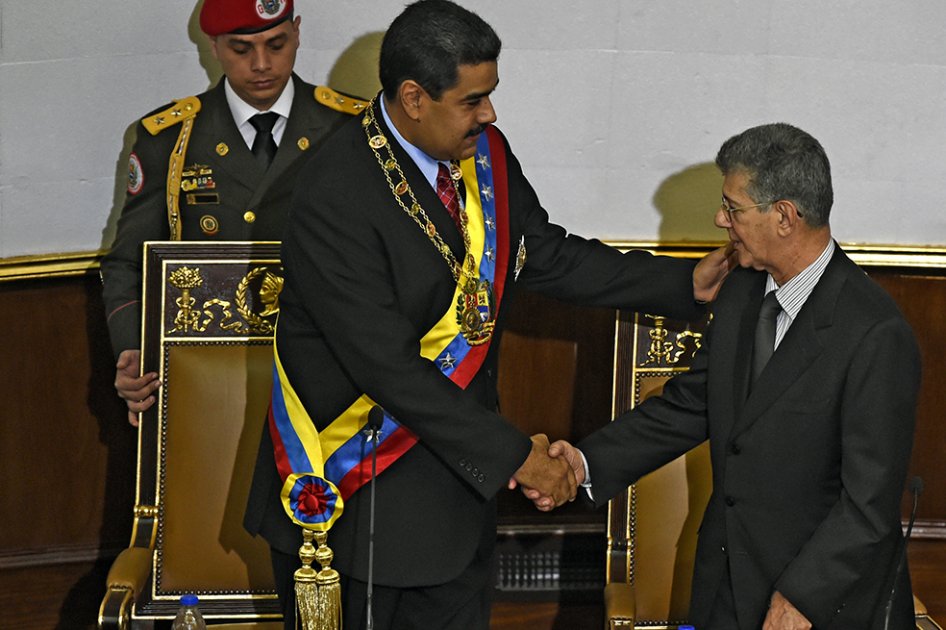 Maduro comparece por primera vez ante asamblea de mayoría opositora a su Gobierno