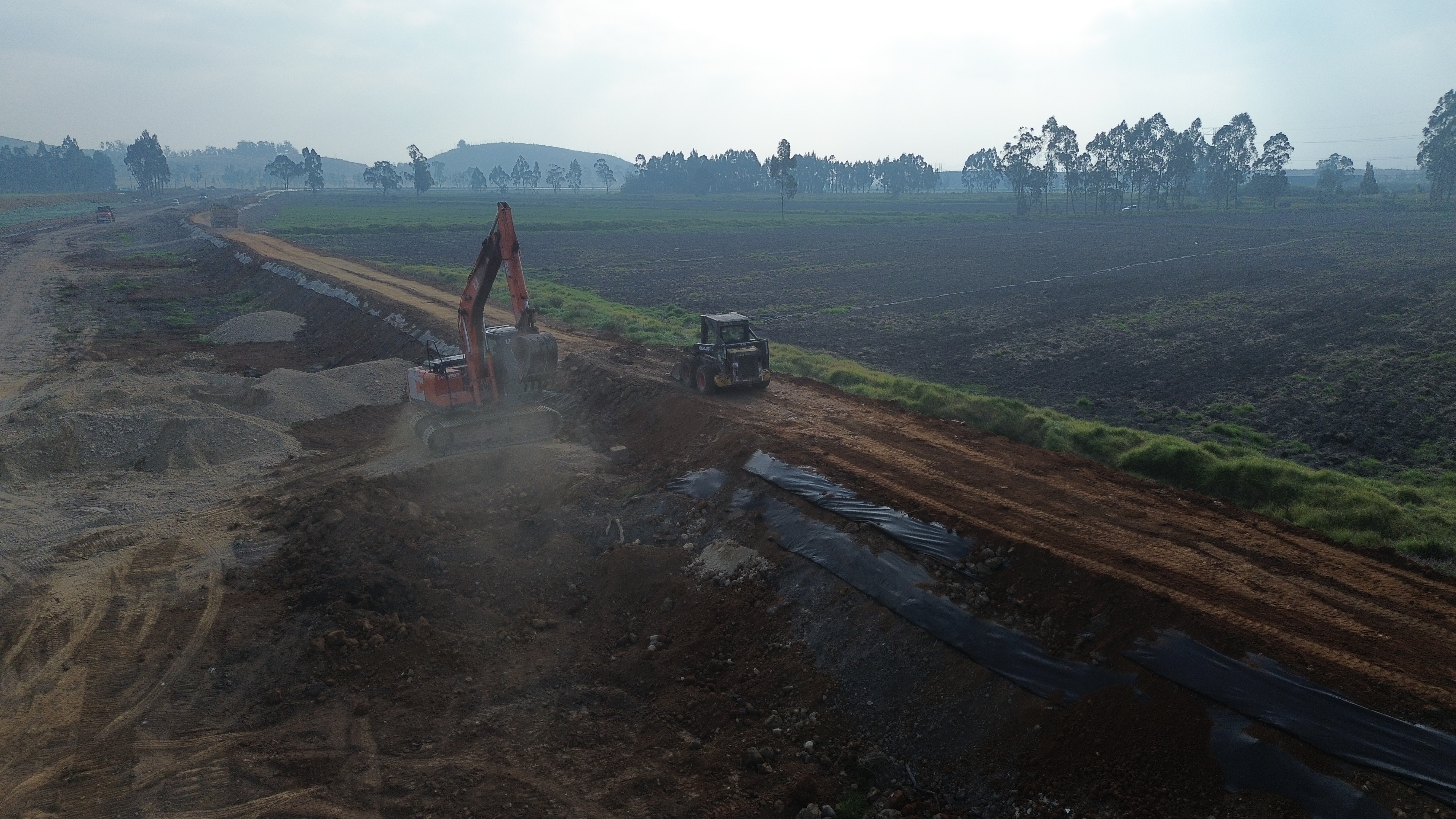 CAR adelanta obras en río Soacha que buscan mitigar problemas de inundación