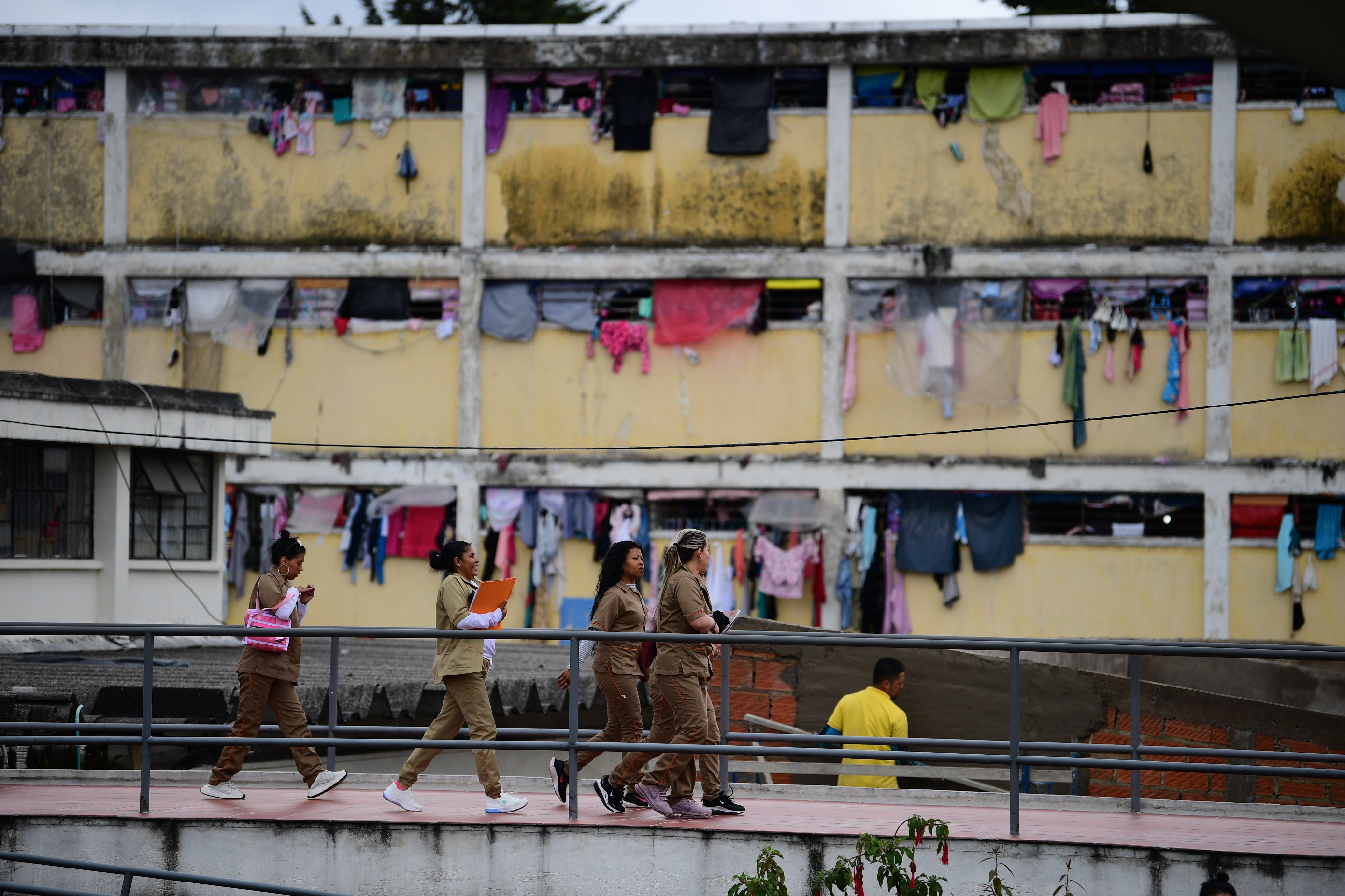 En la cárcel El Buen Pastor, solo ocho mujeres han logrado el beneficio de Utilidad Pública. / Fotos Gustavo Torrijos - El Espectador