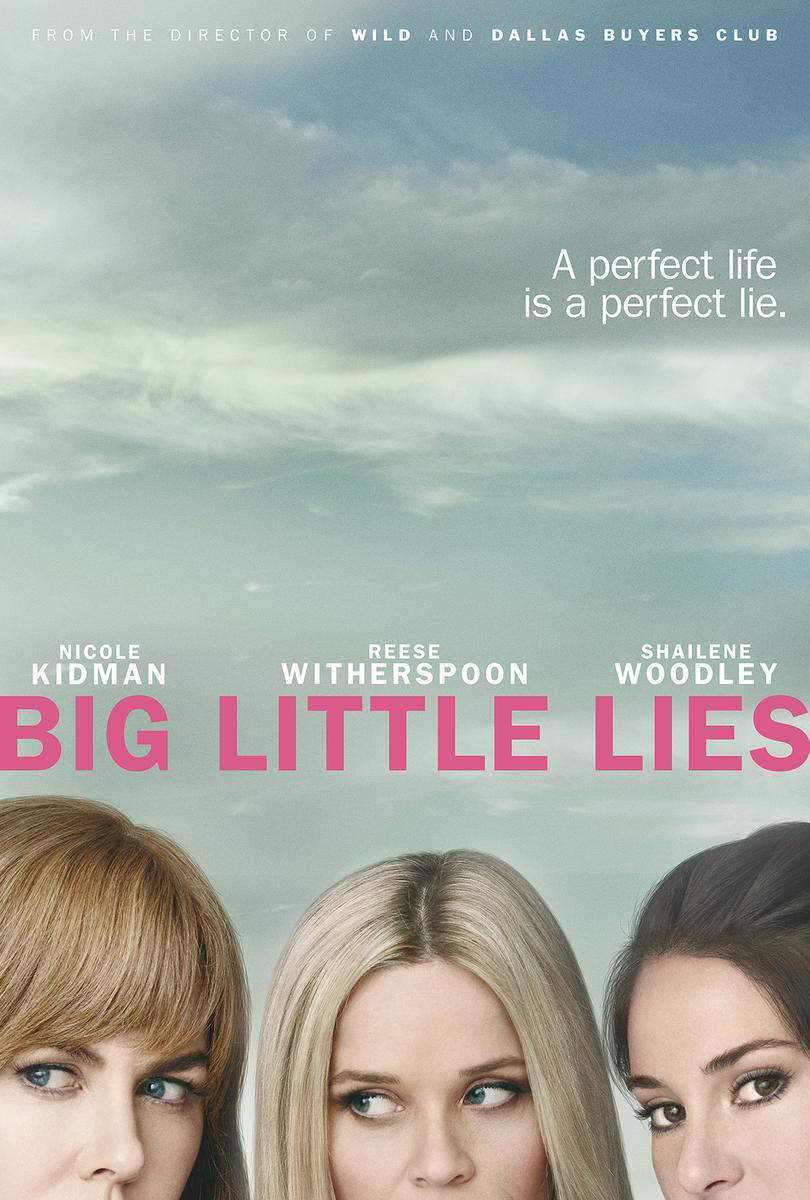 Cuatro Globos de Oro y ocho Emmys son la carta de pre­sentación de esta miniserie, protagonizada por Reese Whiterspoon, Nicole Kidman y Shailene Woodley. Ellas en­carnan a tres madres que viven en un pueblo de Cali­fornia. Un día sus vidas son sacudidas por un asesinato durante una gala benéfica en un lugar en el que convergen: la escuela a la que asisten sus hijos. La segunda temporada se estrenará el 9 de junio.
